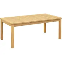 Syfax Table basse Acacia clair 110 x 60 x 45 cm Bois d'Acacia Massif