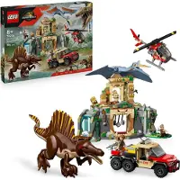 LEGO Jurassic World 76976 Mission aérienne avec Spinosaurus et Quetzalcoatl