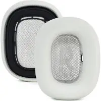 INF Lot de 2 Coussinets d'Oreilles en Agneau pour Apple AirPods Max Gris