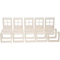 LEGO 10 fenêtres et 5 portes