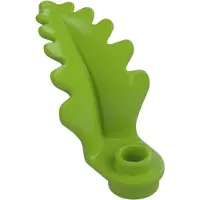 LEGO : 100x élément végétal/feuille, lime ? vert
