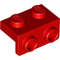 LEGO : 20x Winkelplatte Rot 1x2 / 1x2