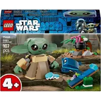 LEGO Star Wars Chez Grogu 75443, Jeu de Construction, Fille ou Garçon, 4+ Ans, The Mandalorian