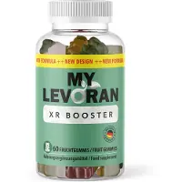 Glory Products OÜ My Levoran XR Booster Gommes - Riche en ingrédients naturels - 60 gommes aux fruits