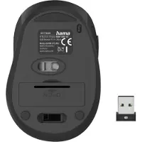 Hama Souris optique ss fil 6 tches "MW-400 V2", ergon., récept. USB, Sienne