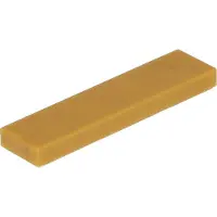 LEGO 50 pièces 2431 carreaux Tiles 1x4 Part Basic Panel 50 Pearl Gold