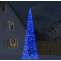 Prolenta Maison Exclusive - Sapin de Noël LED, 1534 LED bleues, 500 cm