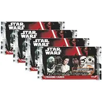 Topps - Journey to Star Wars : The Force awakens - 4x Booster mit je 10 Karten pro Packung DEUTSCH