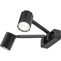 Rabalux 73028 Gamme de luminaires modernes, métal noir mat