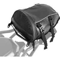 StarTech.com Sacoche arrière de moto - Sacoche de rangement arrière 10 L - Housse de pluie étanche - Avec bandoulière - Avec poche intérieure - Pour le porte-bagages et la selle - Noir