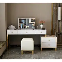 AEA Schminktisch Spiegel Hocker Komplett Set Kommode Schlafzimmer 3tlg. Konsole