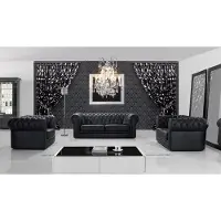 AEA Canapé en cuir Canapé Canapé Fauteuil Garniture Design Canapés modernes Canapés