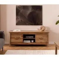 Xl Moebel Gmbh Eleganter Brauner TV Ständer Holz Fernsehtisch Wohnzimmer Luxuriöser RTV