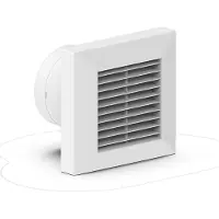 Limodor Ventilateur axial avec clapet de fermeture et temporisation, 1 pièce.