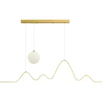 Toolight Lampe Suspendue LHJ034-CP Gold, Brushed Gold