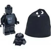LEGO 1x Minifigure Star Wars Dark Vador casque tête noire 9001765 973ps7 sw0386