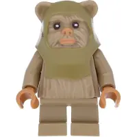 LEGO Minifigurine Ewok Guerrier – Star Wars (sw0508) – neuve