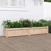 Prolenta Maison Exclusive - Bac à plantes 180x31x31 cm en pin massif