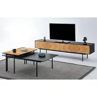 AEA Table TV RTV Armoire Lowboard Sideboard Rack Support de télévision Console média