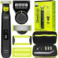 Philips OneBlade Pro 360 QP6542/15 Rasoir Visage Corps Étui Tondeuse