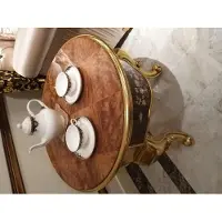 AEA Noble Designer Table basse classique Table d'appoint Canapé Salon Table Nouveau