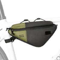 RockBros : Sacoche de cadre pour vélo, sac triangulaire avec bandoulière, imperméable, 0,7 L, pour vélo de course, VTT, vélo pliable