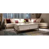 AEA Table basse de salon Table d'appoint design Tables basses Tables de salon de luxe en bois