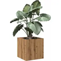Prolenta Maison Exclusive - Jardinière Artisan en chêne 40x40x40 cm Matériau dérivé du bois