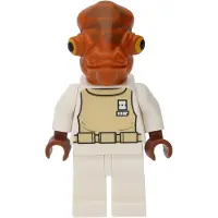 LEGO Star Wars : Minifigure de l'Amiral Ackbar (Le Retour du Jedi)