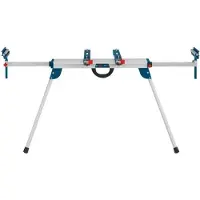 Bosch Support de travail Professional GTA 2500 Compact, Aluminium, Rallonges latérales, 380 x 1300 x 250 mm