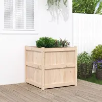 Prolenta Maison Exclusive - Bac à plantes 70x70x70 cm en pin massif