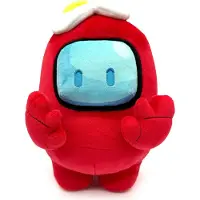 Youtooz Fall Guys Fall Guys X Among Us Crewmate 22 Cm Teddy Rouge Enfants