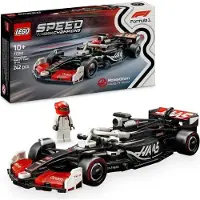 LEGO Voiture F1 Speed Champions MoneyGram Haas Team VF-24, Jouet de Construction 10+ ans