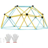 StarTech.com Dôme à grimper 1,80 m - Centre de jeux géométrique pour enfants 3-9 ans - Structure à grimper avec charge admissible de 272 kg - Prises d'escalade - Jeu pour le jardin et l'arrière-cour