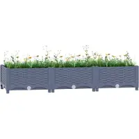 Prolenta Maison Exclusive - Potager surélevé 120 x 40 x 23 cm en polypropylène