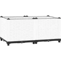 Prolenta Maison Exclusive - Lit surélevé 80x40x38 cm Polypropylène