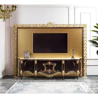 Xl Moebel Gmbh Support TV Sideboard RTV Lowboard bois or Table de salon de luxe