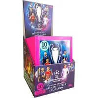 Topps - Autocollant Ligue des Champions 2021/22 - 1 Présentoir (50 Tüten)