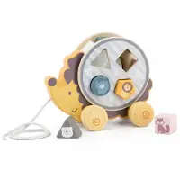 Polar B Hérisson à tirer en bois