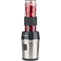 Koenig Mini blender - H.- SMOO9 - 300 W - 570 ml - Noir - 2 flasques incluses - Sans BPA