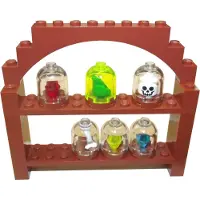 LEGO Halloween MOC : Étagère dans le laboratoire
