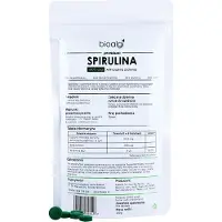 NGS Spirulina Platensis Bioalgae 100% Natural 400 Comprimés - Complément alimentaire