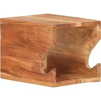 Syfax Support mural de vélos 35x25x25 cm Bois d'acacia massif