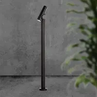 Silamp Eclairage de jardin 4W Black Design IP44 100cm - Neutral White 4000K - 5500K