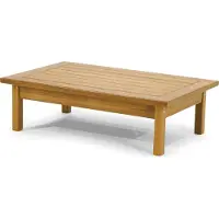 AEA Exklusiver Couchtisch Gartenmöbel Terrassentisch Holztisch Robuste Möbel
