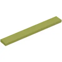 LEGO 1x8 carreaux 4162 - 10 pièces vert olive