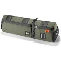 RockBros 4-en-1 Sacoche de vélo Double sacoche de guidon Sacoche de cadre Imperméable et robuste, Bike Bag Multifonction Sacoche 2L Vert