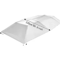 OEM Tente semi-automatique pour voiture, conception pliable, montage facile, argent