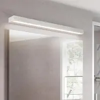 Silamp Applique Murale LED SMD 14W IP44 Argenté - Blanc Neutre 4000K - 5500K