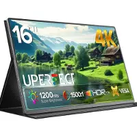 OEM Moniteur de jeu portable, résolution 4K, double connectivité, 4k 1200 Nits, prise UE